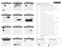 LCS Calendar | LCS | Lynchburg City Schools