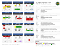 2023-24 Bass Calendar