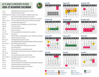 2026-27 Bass Calendar