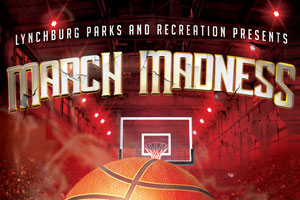 Parks and Rec basketball event poster