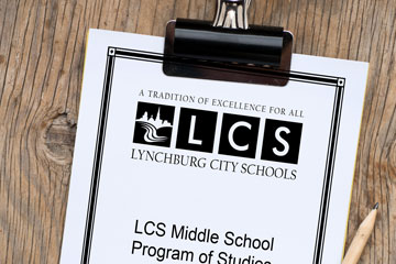 LCS Middle School Program of Studies draft printout