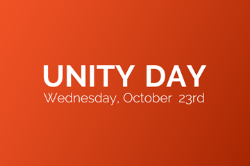 Unity Day - Wednesday, October 23rd