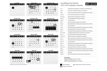 LCS Academic Calendar