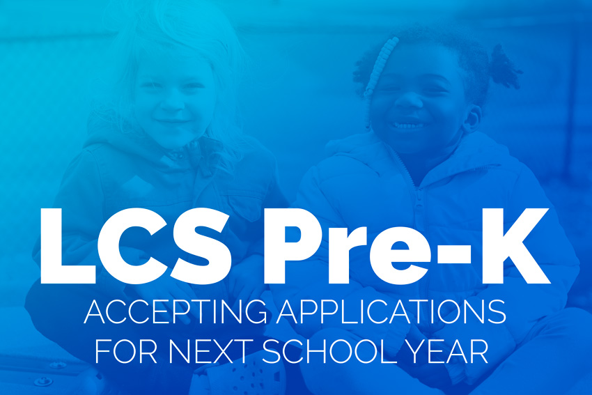 LCS Pre-K Accepting Applications for Next School Year