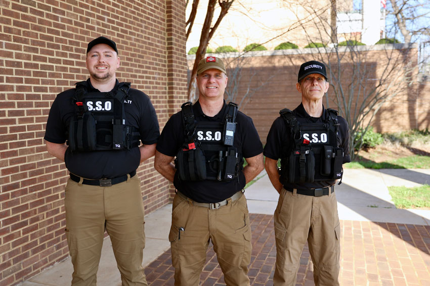 Three School Security Officers