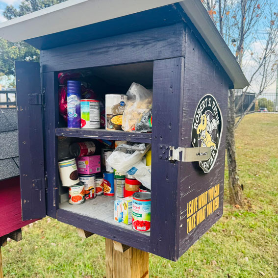 RS Payne little free food pantry