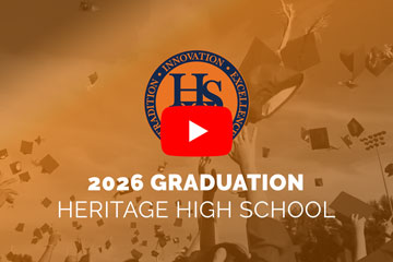 2026 Graduation Heritage High School [play button]