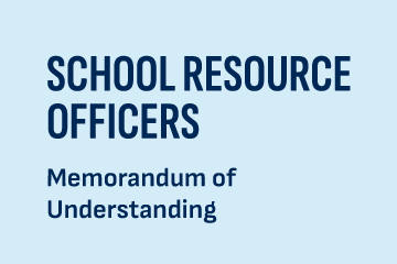 School Resource Officers Memorandum of Understanding