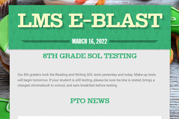 LMS e-blast 16 March 2022