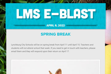LMS e-blast 6 April 2022