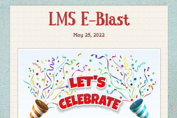 LMS e-blast 25 May 2022