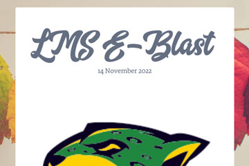 LMS e-blast 14 November 2022