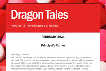 RSP Dragon Tales Newsletter - February 2021
