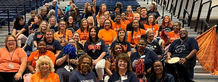 Group photo of HES staff